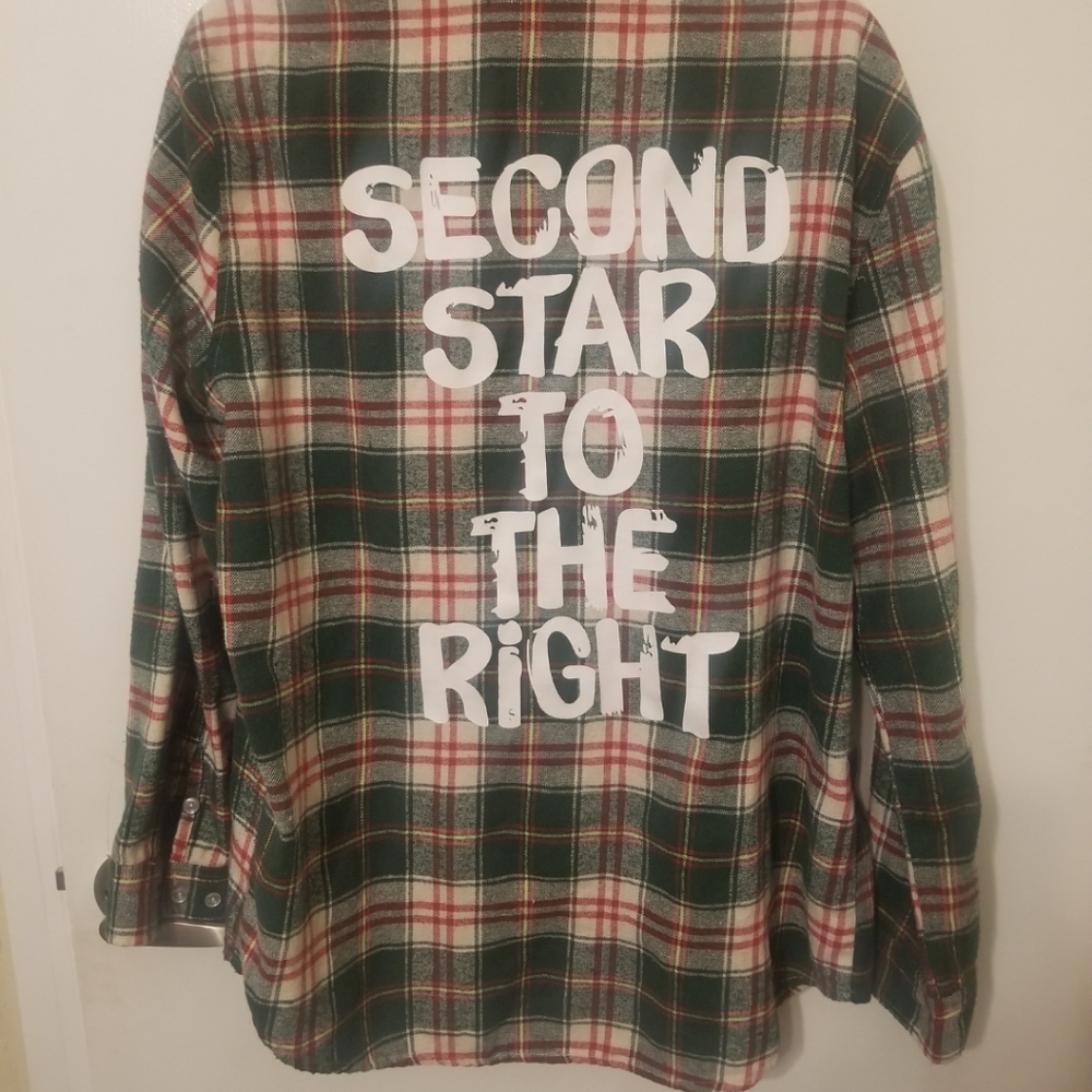 Cakeworthy Peterpan flannel